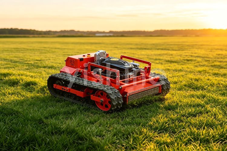 Field Test Shows Remote Control Lawn Mower Robot Delivers Reliable Performance f