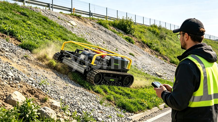 How Remote Control Lawn Mower Robot Solves Practical Pain Points For Global Greening Contractors