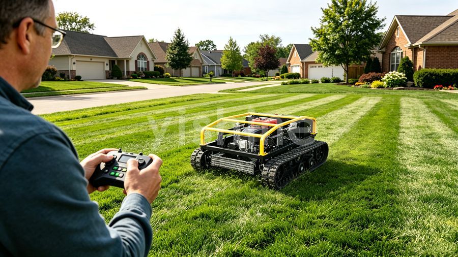 How Remote Control Lawn Mower Robot Solves Practical Pain Points For Global Greening Contractors